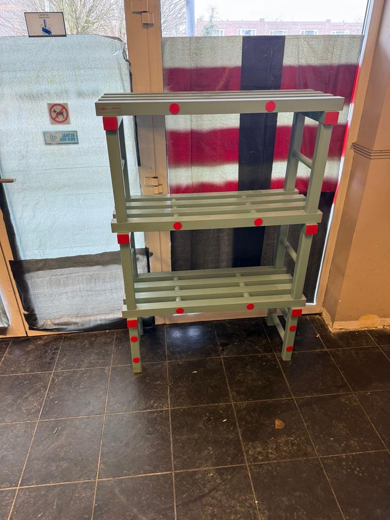 REA kunststof stellingen/koelcelrek/vriescelrek, Ophalen