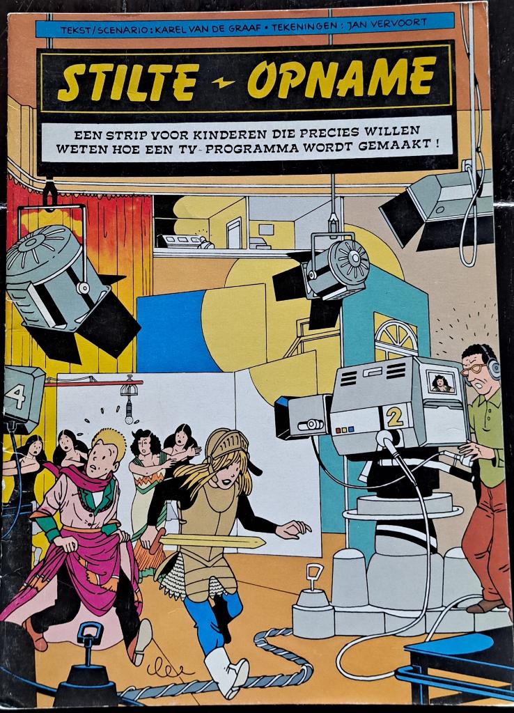 Stripboek:  Stilte - Opname (Rabobankboek), Eén stripboek, Ophalen of Verzenden, Gelezen