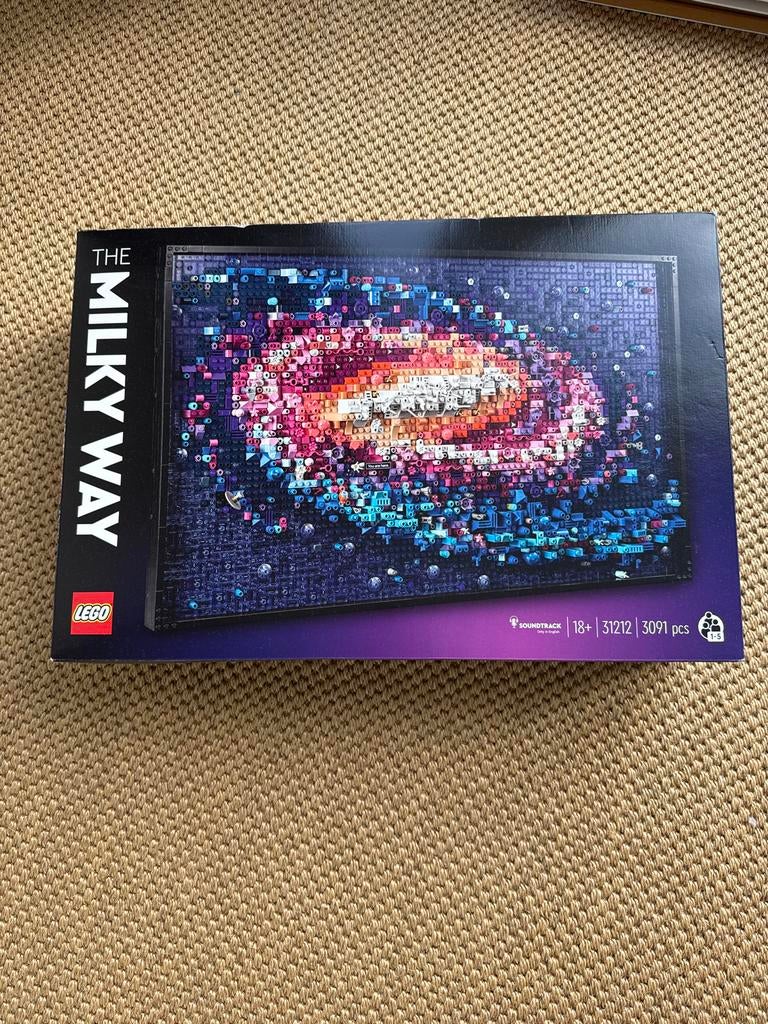 LEGO Art The Milky Way, Ophalen of Verzenden, Gebruikt, Complete set, Lego