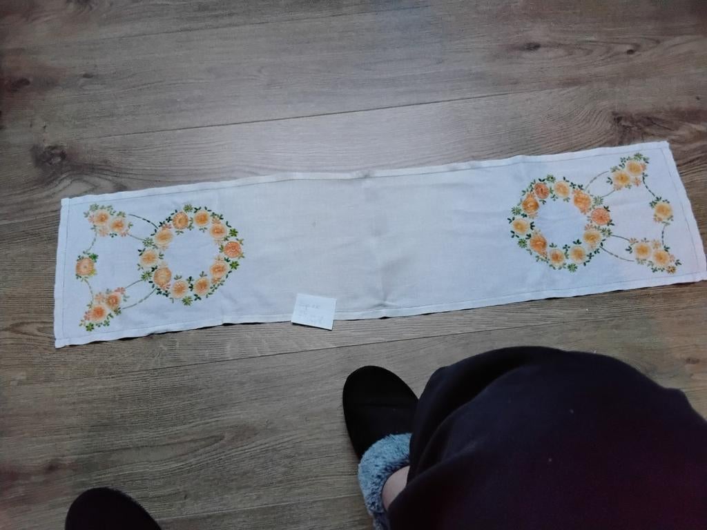 Antieke tafelloper, Ophalen of Verzenden