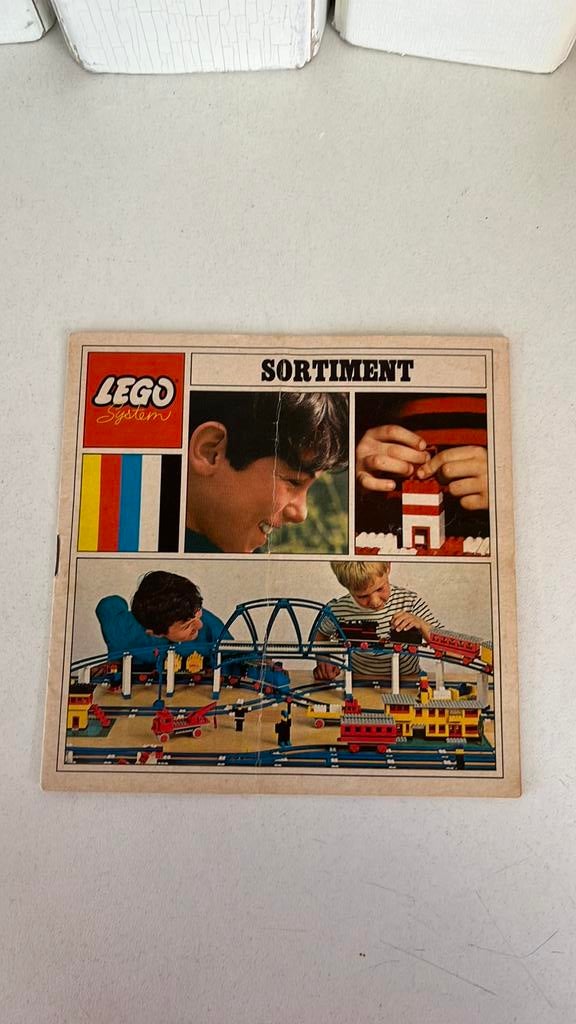 Oude LEGO folder uit 1968, Duitstalig, Ophalen of Verzenden, Gebruikt, Lego