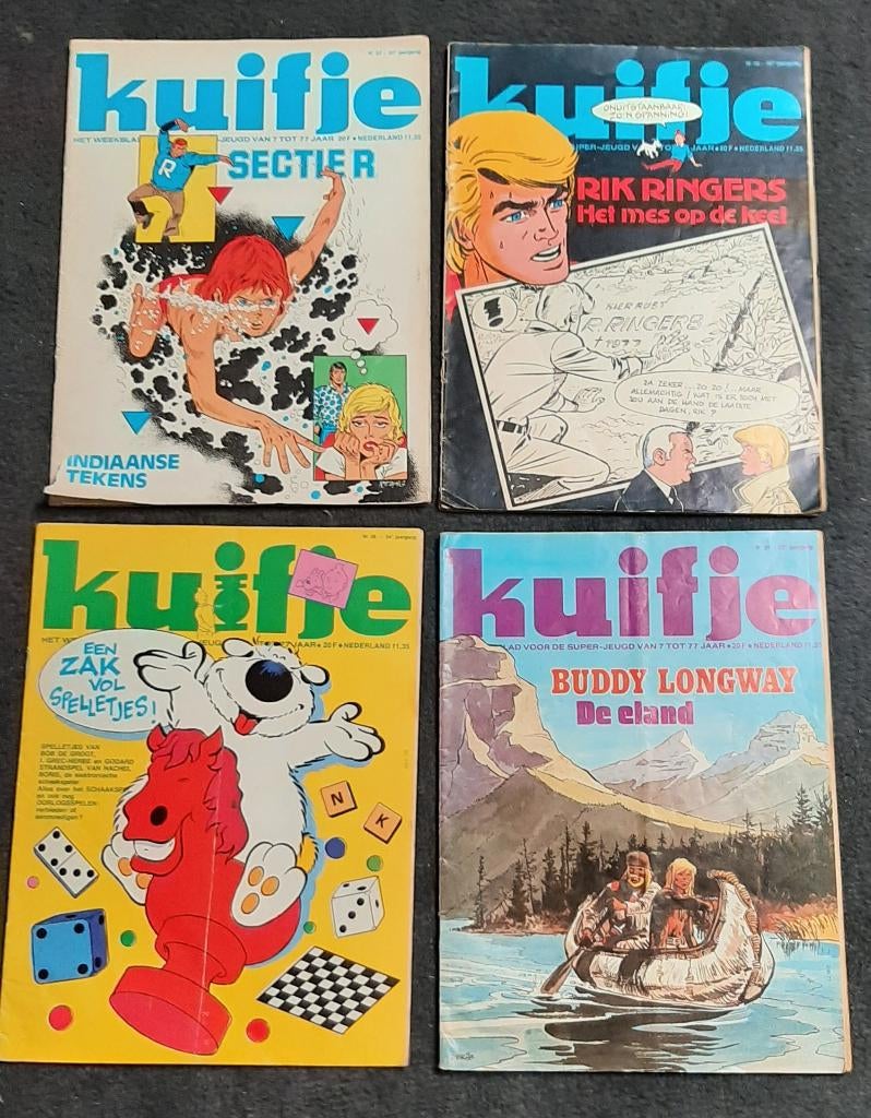 Kuifje strips, Meerdere stripboeken, Ophalen of Verzenden, Gelezen
