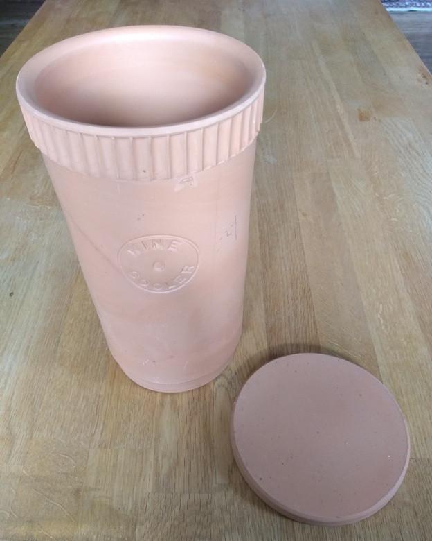 Terracotta wijnkoeler, Ophalen of Verzenden, Gebruikt