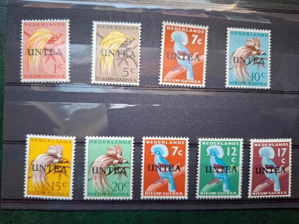 Nieuw Guinea Untea zegels, Postzegels en Munten, Postzegels | Nederland, Verzenden, Na 1940, Postfris
