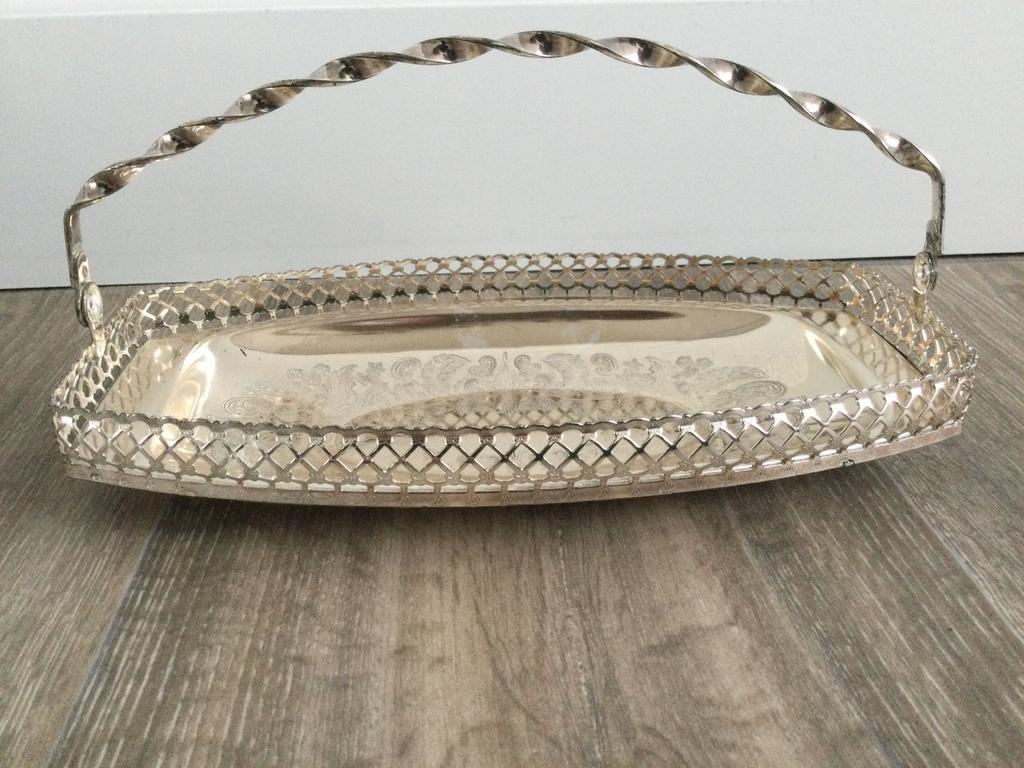 Schaaltje met hengsel 24x13x11cm, Huis en Inrichting, Ophalen of Verzenden, Zo goed als nieuw