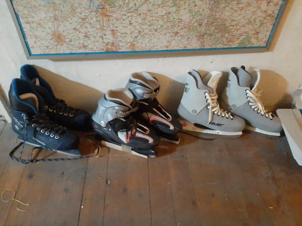 Ijshockey schaatsen maat 44, Ophalen of Verzenden, Zo goed als nieuw, IJshockeyschaatsen, Nijdam