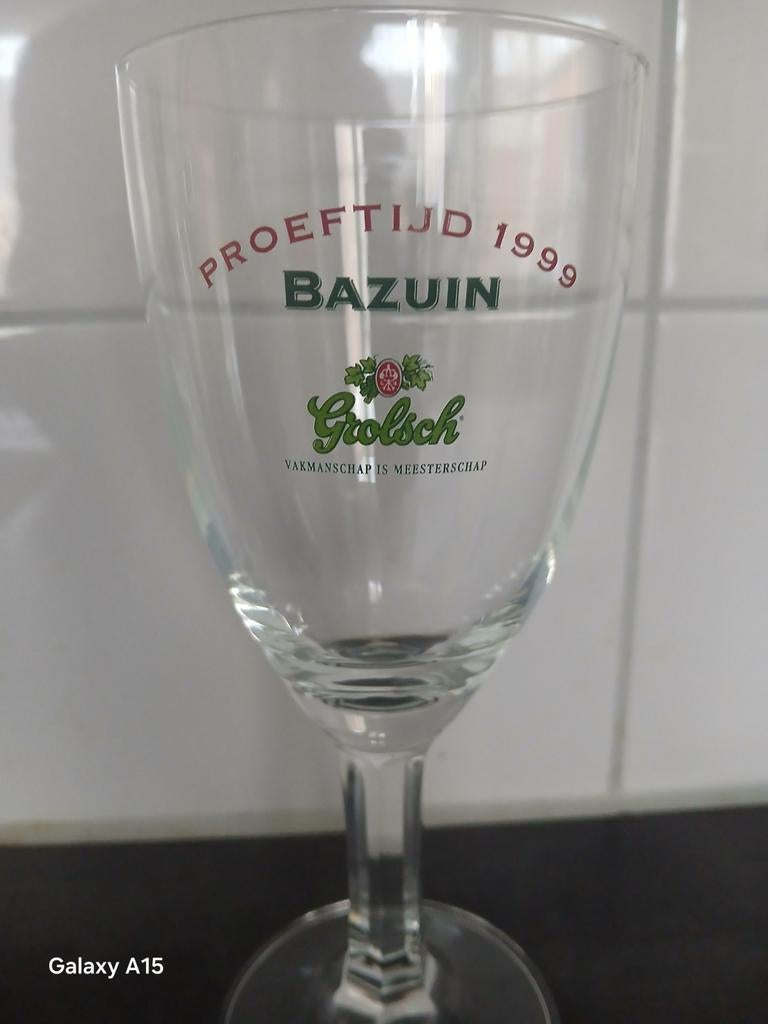 Bierrglas, Ophalen of Verzenden, Nieuw, Glas of Glazen, Grolsch