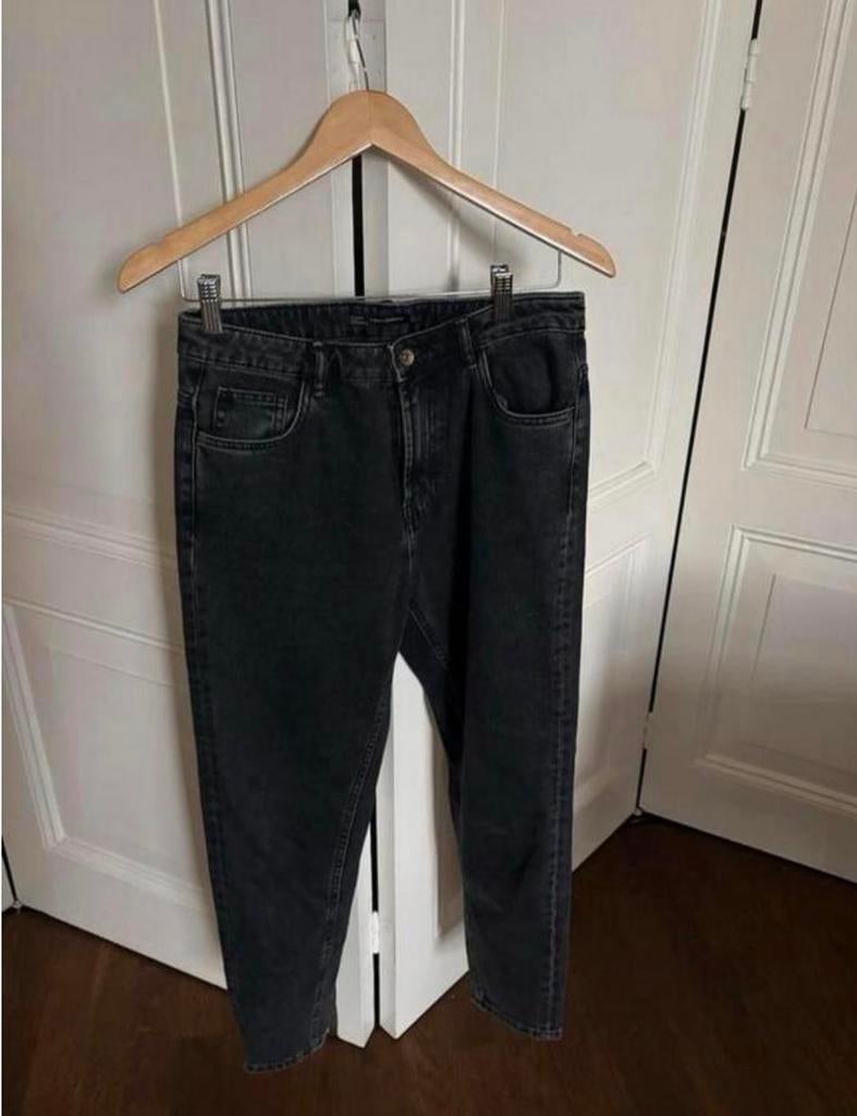 Zara balloon fit spijkerbroek, high waist barrell, maat 36, Ophalen of Verzenden, Nieuw, Grijs, W28 - W29 (confectie 36)