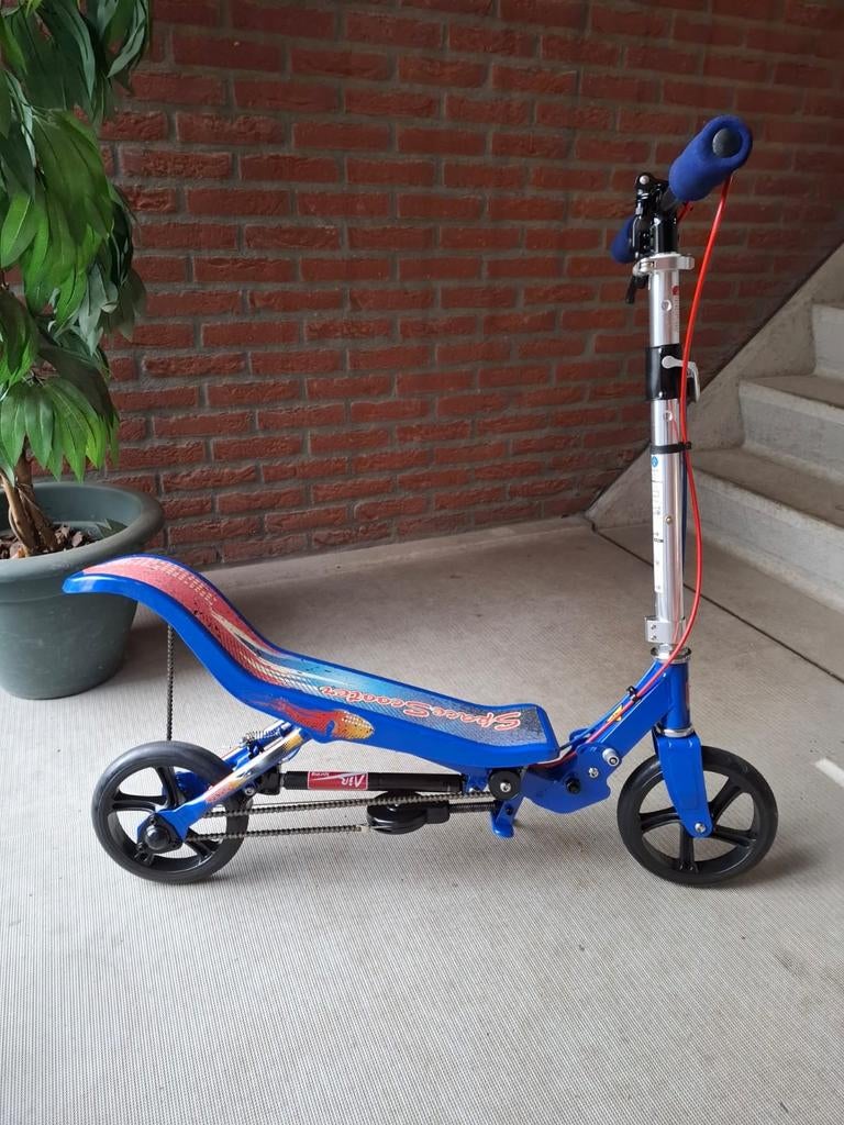 Space Scooter X580 - in stoere blauwe kleur., Fietsen en Brommers, Steps, Ophalen, Gebruikt, Kickbike, Spacescooter