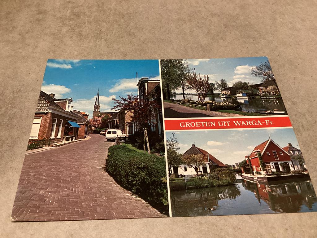 Warga., Verzamelen, Ansichtkaarten | Nederland, Ophalen of Verzenden, Friesland