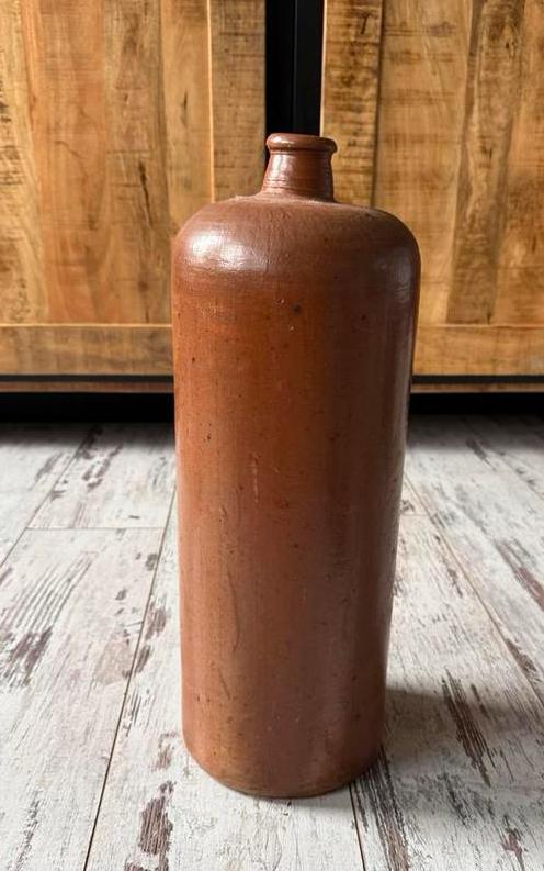Oude Aardewerk Kruik - Bier of Jenever, Ophalen of Verzenden