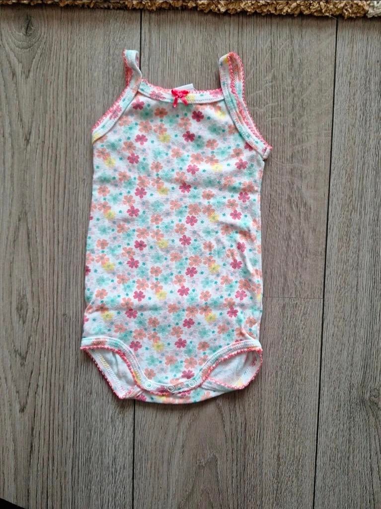 Romper met spaghettibandjes maat 67/ 6m, Nacht- of Onderkleding, Meisje, Ophalen of Verzenden, Petit Bateau