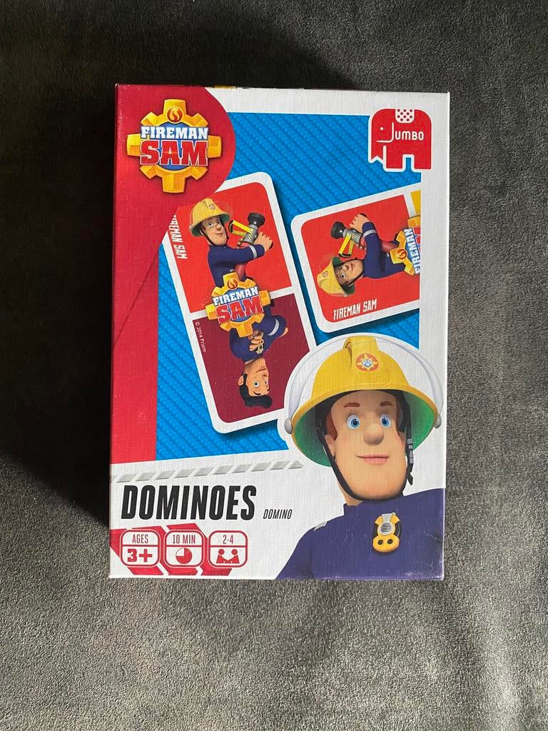 Domino Brandweerman Sam, Een of twee spelers, Ophalen of Verzenden, Zo goed als nieuw