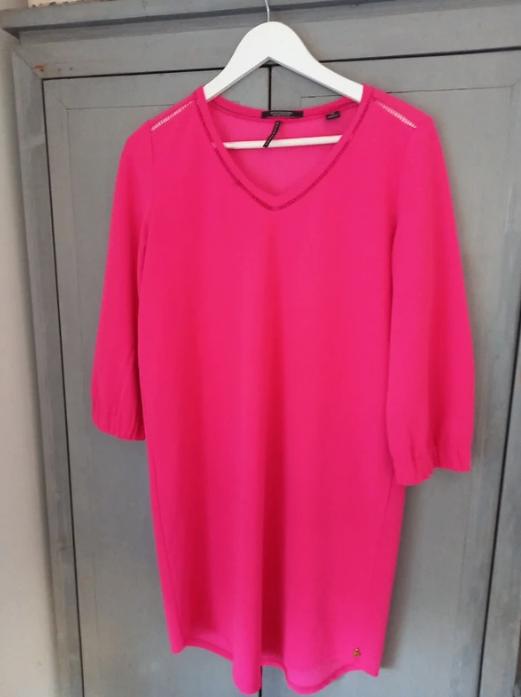 Scotch & Soda jurk S, Kleding | Dames, Jurken, Scotch & Soda, Ophalen of Verzenden, Zo goed als nieuw, Roze