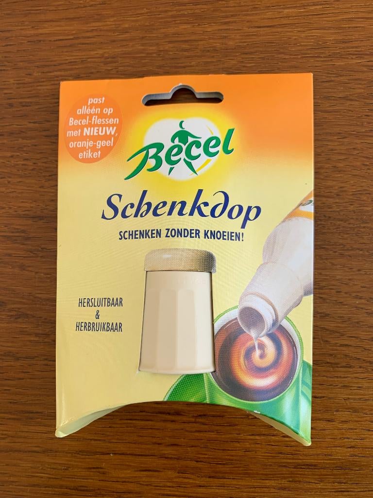 Schenkdop "Becel" Nieuw in de Verpakking, Verzamelen, Ophalen of Verzenden, Nieuw, Reclamebord