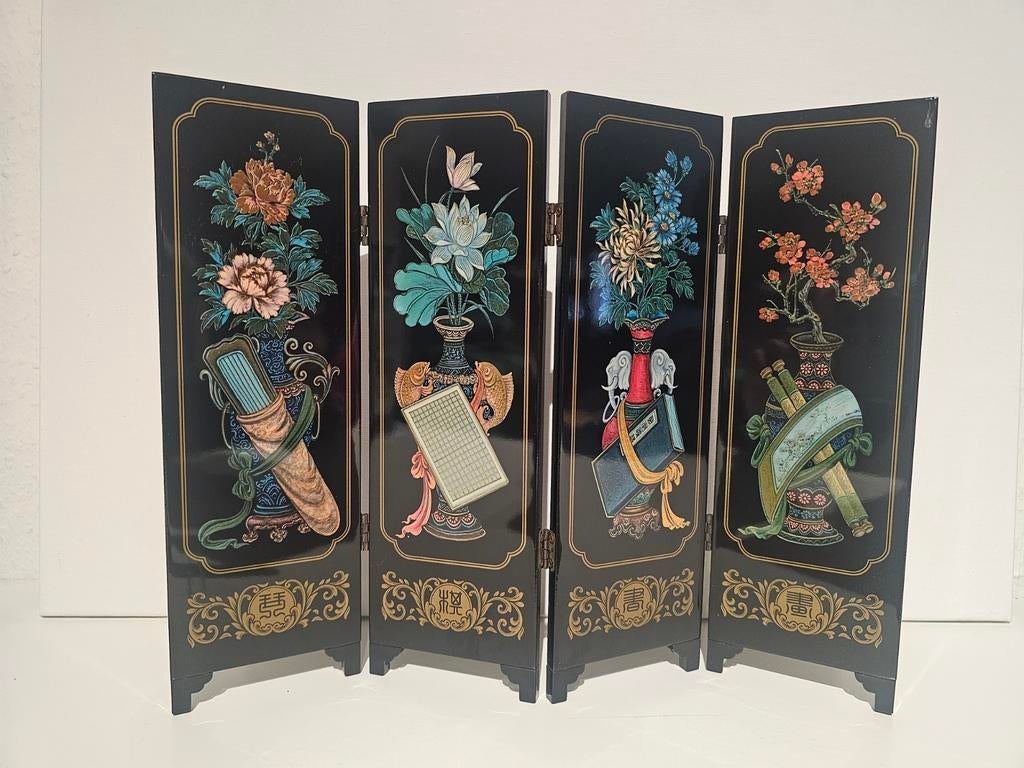 Chinees kamerscherm decoratie, Ophalen of Verzenden, Zo goed als nieuw