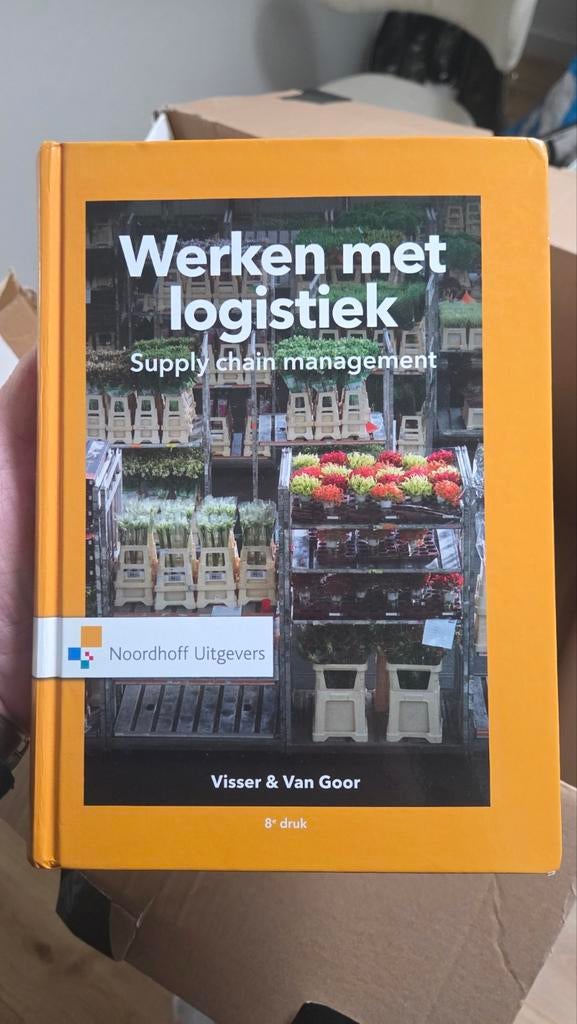 Werken met Logistiek - Supply Chain Management, Ophalen of Verzenden, Zo goed als nieuw, Management, Visser & Van Goor