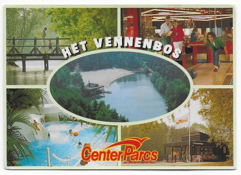 Hapert Bungalowpark Vennenbos Ansichtkaart ( B2552) gelopen, Ophalen of Verzenden, 1960 tot 1980, Gelopen