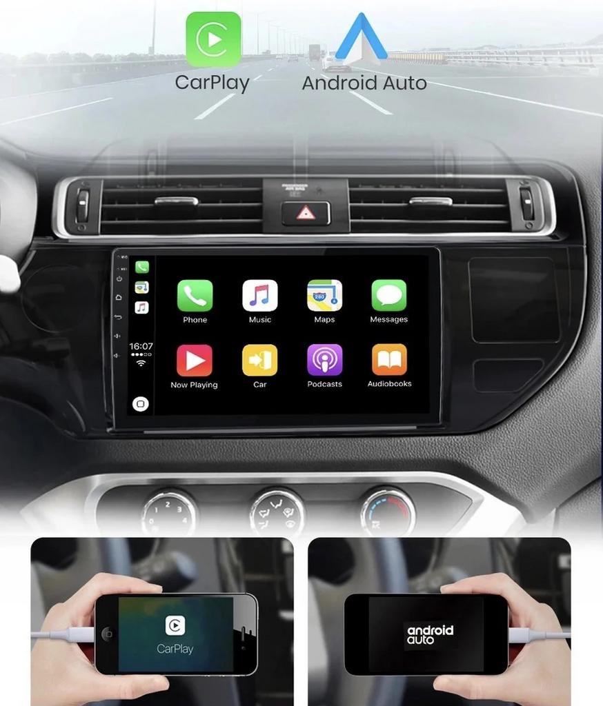 Kia Autoradio – CarPlay & Android Auto + Camera, Auto diversen, Autoradio's, Ophalen of Verzenden, Nieuw