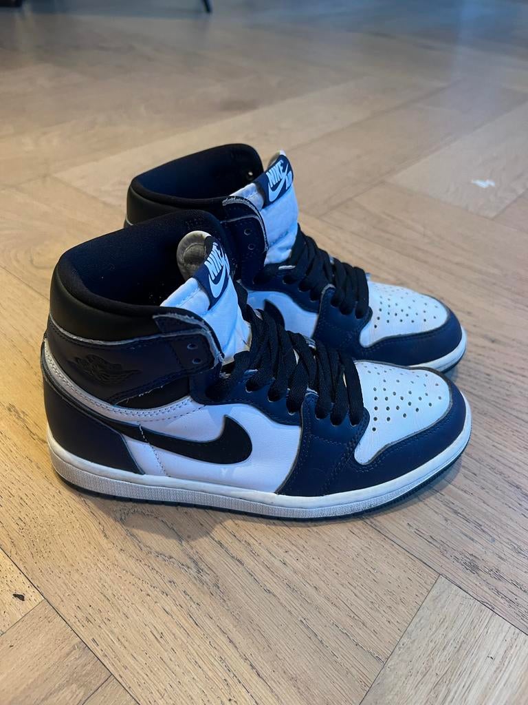 Air Jordan 1 Retro High OG Midnight Navy - Maat 36.5, Kinderen en Baby's, Verzenden, Nieuw, Jongen of Meisje