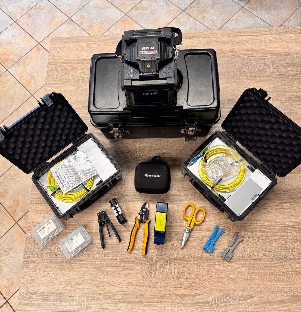 Glasvezel Fusielasmachine LPSF1 - Complete Set, Ophalen, Zo goed als nieuw, Overige typen