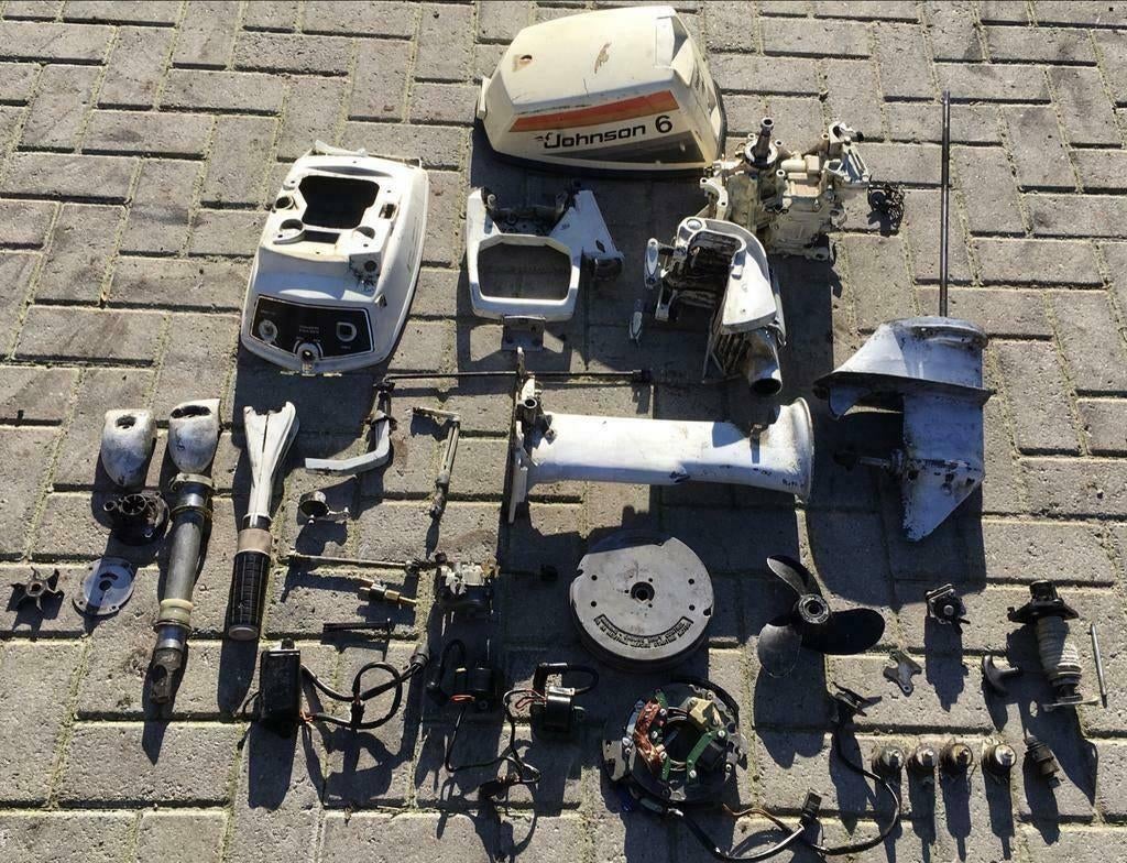 Evinrude Johnson 6 pk 2 takt buitenboordmotor onderdelen, Watersport en Boten, Ophalen of Verzenden, Gebruikt, Motor en Techniek