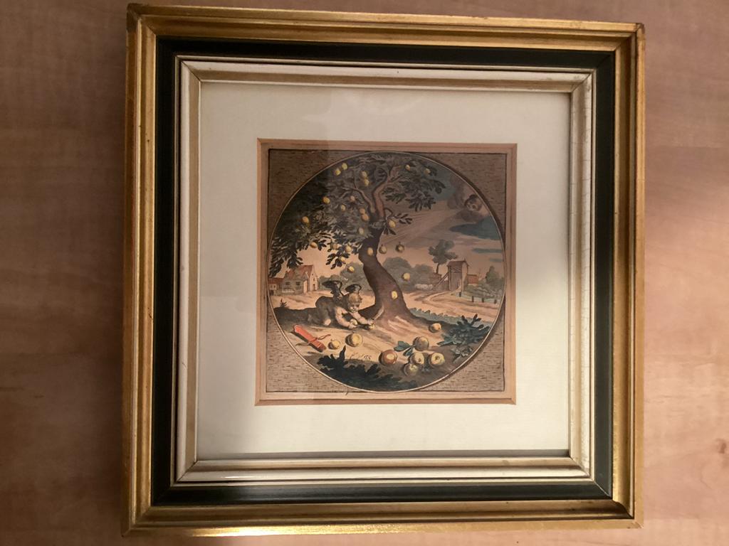 Kopersteek Adriaen Matham, verzamelde werkenJakob Cats, 1650, Antiek en Kunst, Kunst | Etsen en Gravures, Ophalen of Verzenden