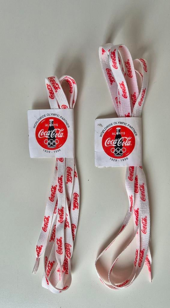 Originele Coca-Cola schoenveters, Ophalen of Verzenden, Nieuw, Gebruiksvoorwerp