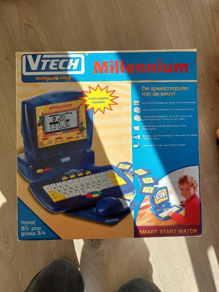 Vtech millennium speelcomputer, Ophalen, Zo goed als nieuw, 6 maanden tot 2 jaar