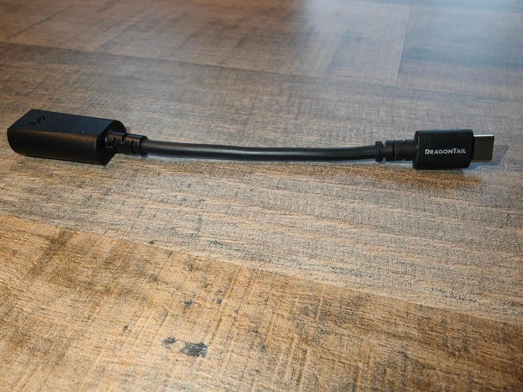Audioquest Dragontail usb c adapter, Ophalen of Verzenden, Zo goed als nieuw