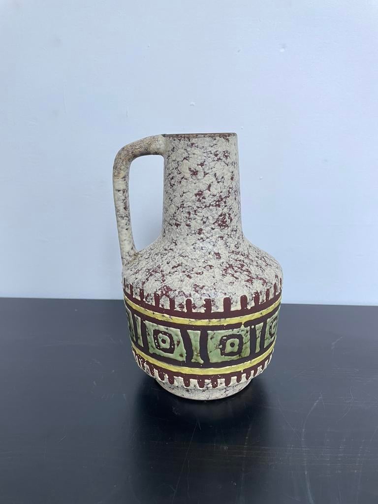 VEB Haldensleben - East Germany keramiek vaasje, Ophalen of Verzenden