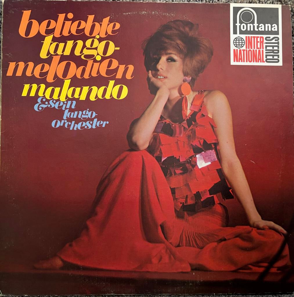 LP - Beliebte Tango-Melodien - Eserin Tango Orkester, Cd's en Dvd's, Vinyl | Overige Vinyl, Ophalen, Gebruikt, 12 inch