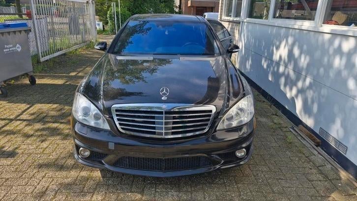 Mercedes S63L amg w221 ADVERTENTIE LEZEN, Automaat, Achterwielaandrijving, Zwart, Leder
