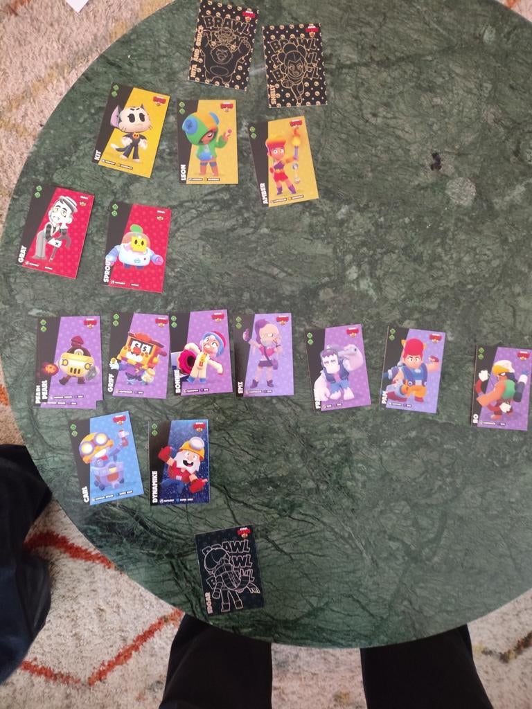 Brawl stars- 18 kaarten, Ophalen of Verzenden