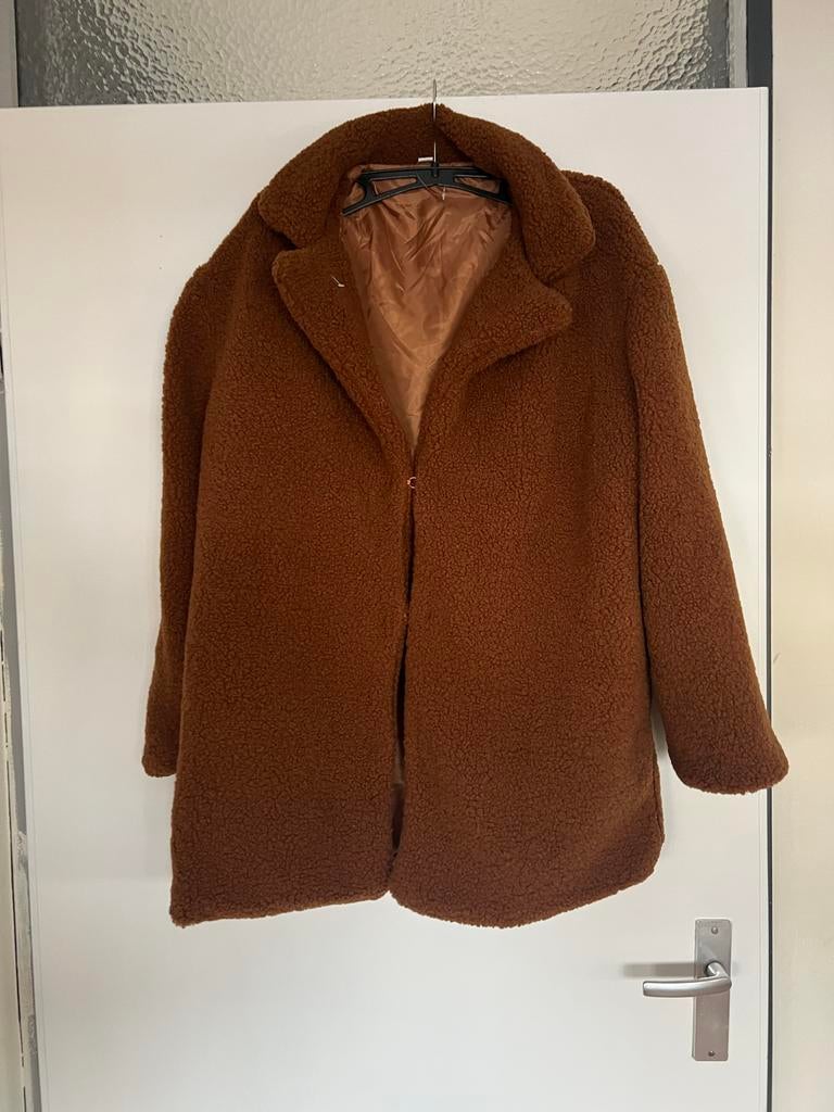 teddy jas -, Ophalen of Verzenden, Nieuw, Maat 38/40 (M), Bruin