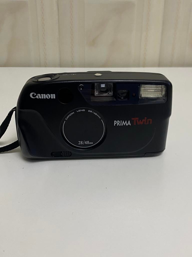 Canon prima twin, Ophalen of Verzenden, Zo goed als nieuw, Compact, Canon