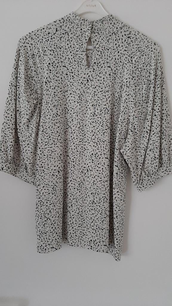 dames bloes Juffrouw Jansen, Beige, Maat 42/44 (L), Ophalen of Verzenden, Zo goed als nieuw