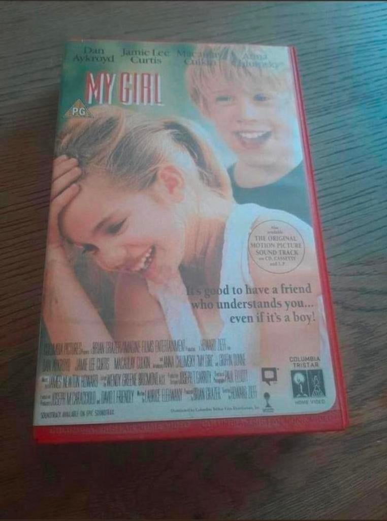 My Girl videoband. Macaulay Culkin uit Home Alone., Alle leeftijden, Ophalen of Verzenden, Gebruikt, Komedie