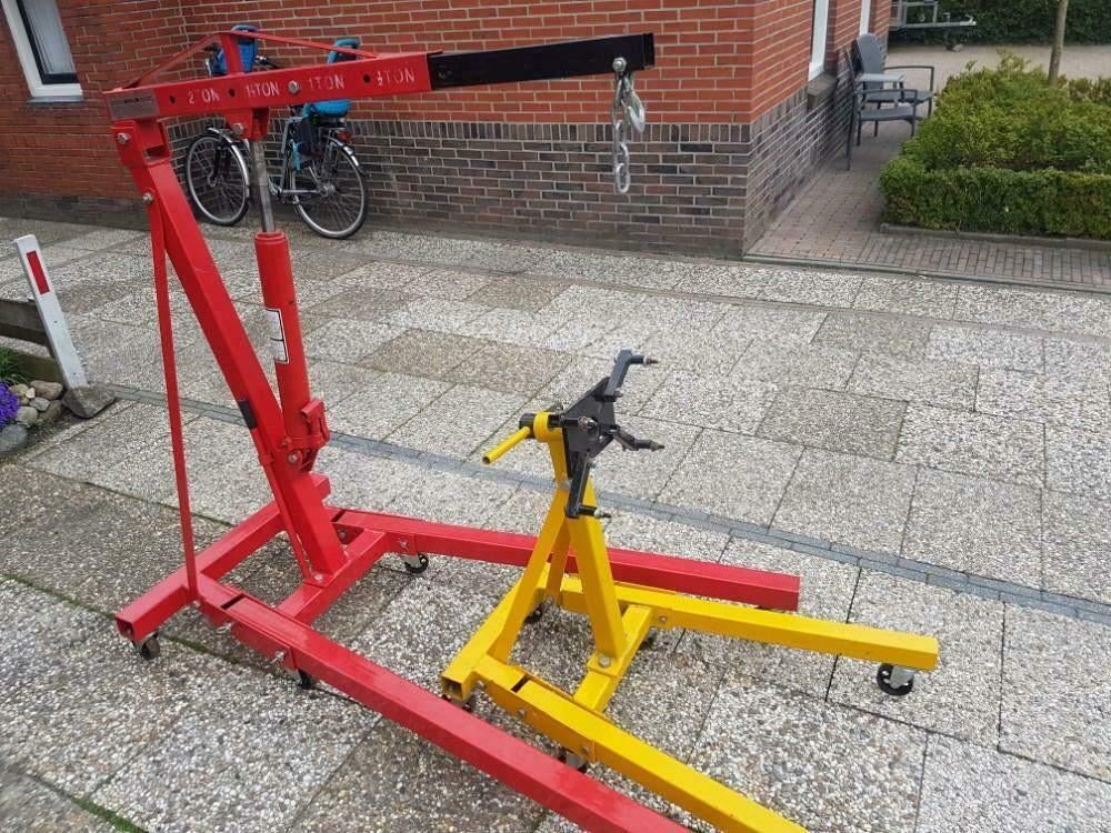 Te huur: Motortakel / Werkplaatskraan 2 ton, Auto diversen, Autogereedschap, Gebruikt, Ophalen