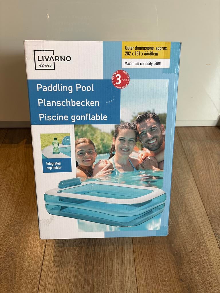 Livarno Home Opblaaszwembad - Nieuw in doos!, Opblaaszwembad, Nieuw, Ophalen of Verzenden, 200 tot 400 cm