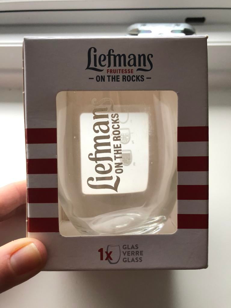 Glas Liefmans, Verzamelen, Glas en Borrelglaasjes, Ophalen of Verzenden, Zo goed als nieuw, Bierglas