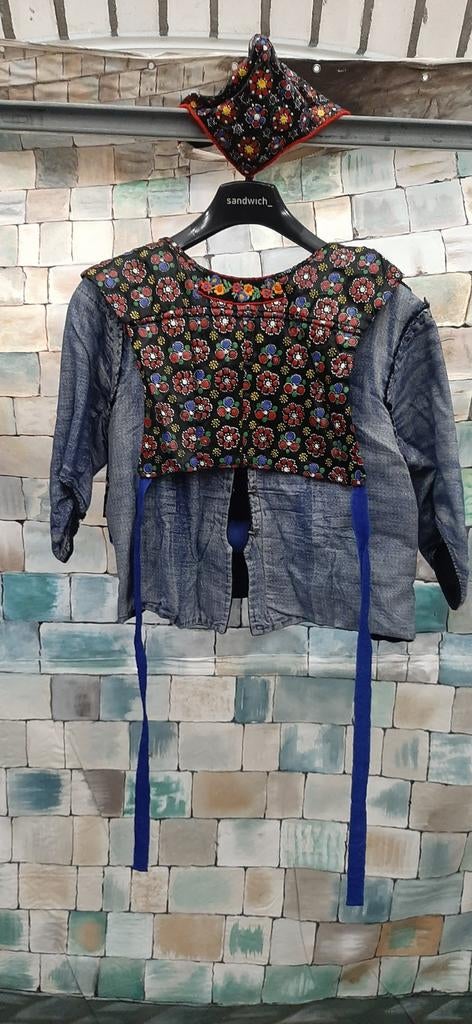 Authentieke Staphorster Klederdracht, Onbekend, Ophalen of Verzenden, Gedragen, Zwart