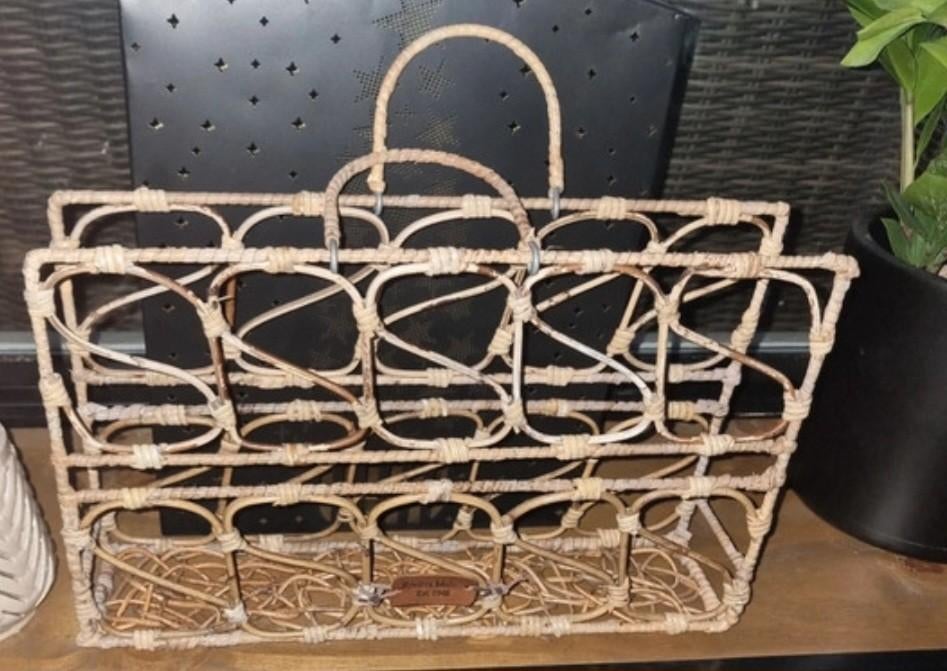 Riviera Maison Leuke Lectuur Mand, Overige materialen, Minder dan 50 cm, Minder dan 50 cm, Ophalen of Verzenden