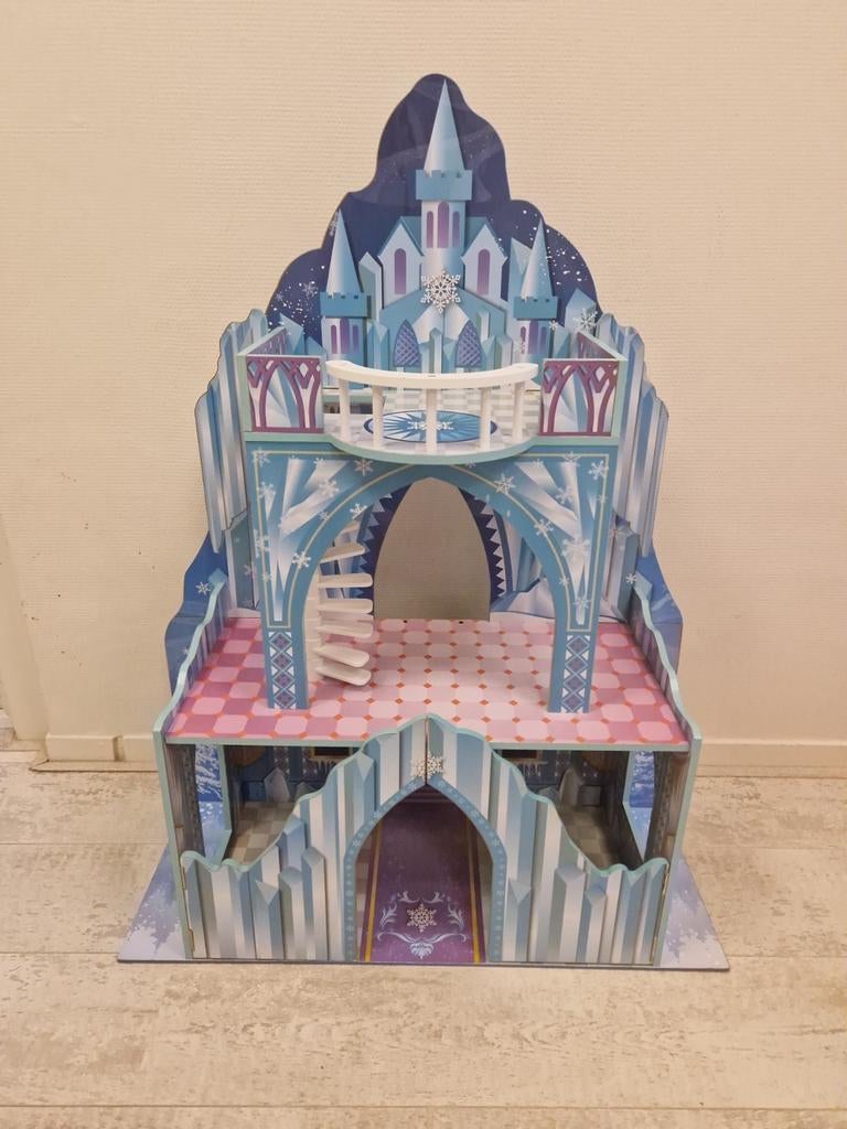 Frozen poppenhuis, Kinderen en Baby's, Speelgoed | Poppenhuizen, Ophalen, Zo goed als nieuw, Poppenhuis