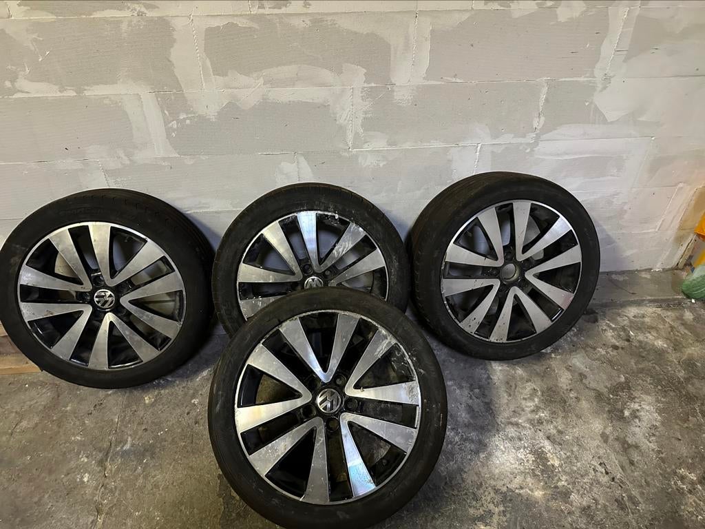 Golf 6 GTD velgen, Ophalen, 18 inch, Velg(en), Zomerbanden