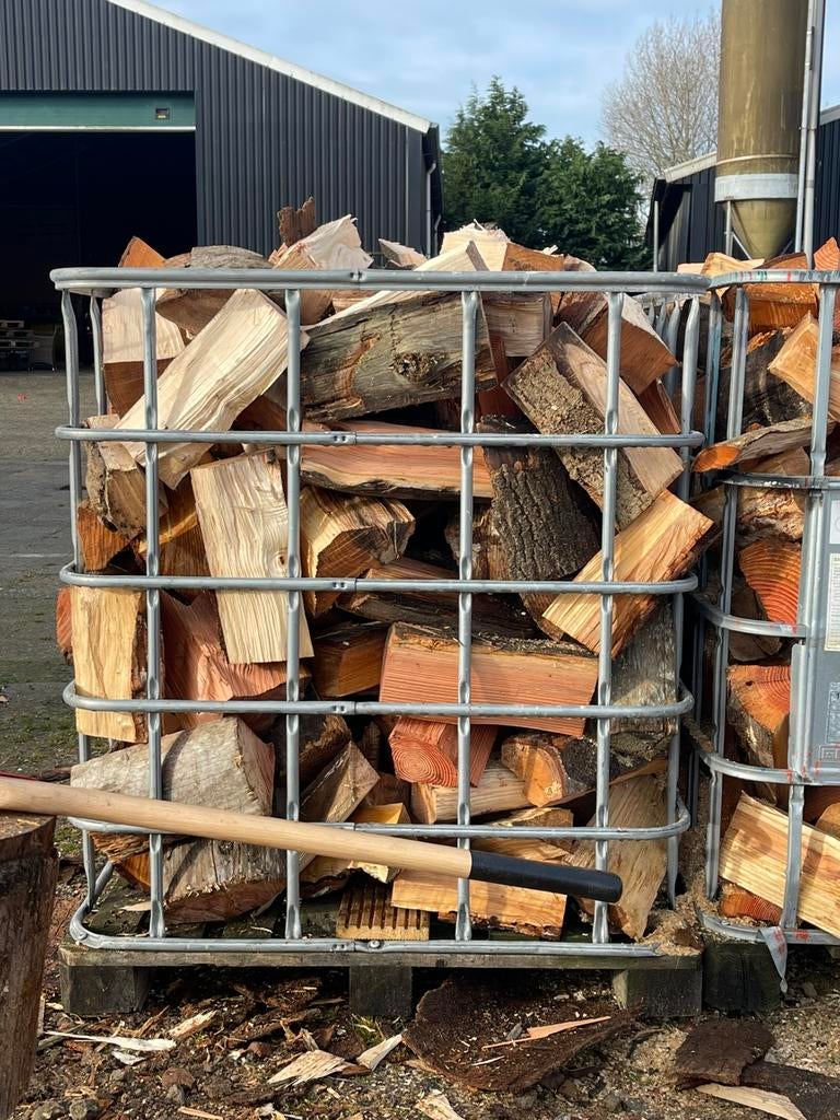 Goedkoop haardhout / stookhout / kachelhout mix, 6 m³ of meer, Ophalen of Verzenden