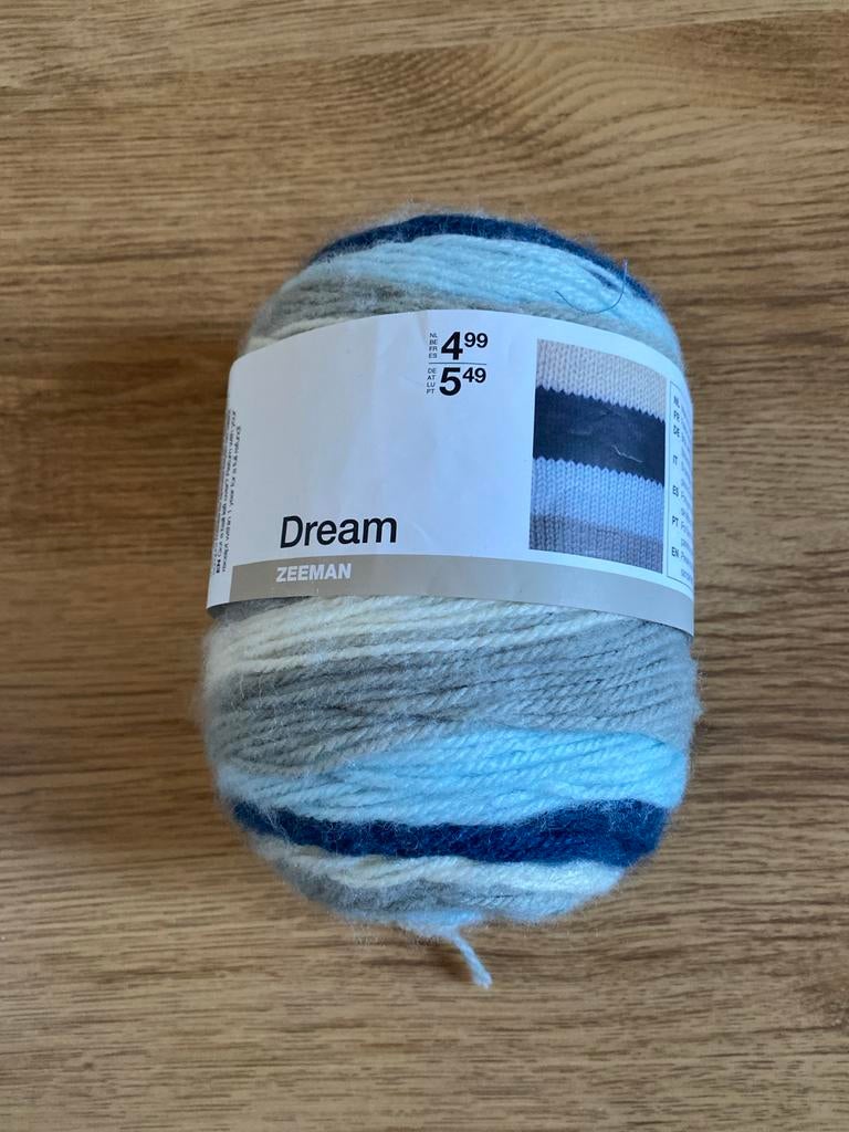 Zeeman Dream wol - niet gebruikt, Ophalen of Verzenden, Nieuw, Breien of Haken, Wol of Garen