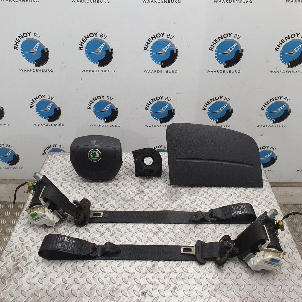 SKODA FABIA AIRBAG SET 2012, Ophalen of Verzenden, Gebruikt, Stiba lid