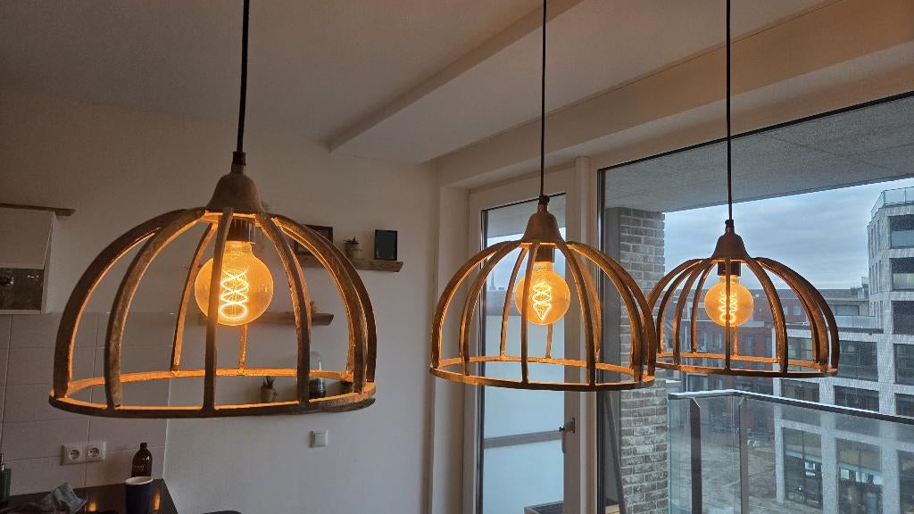 Reefs Interior Hanglamp Solva, Ophalen, Industrieel, modern, Zo goed als nieuw, Metaal