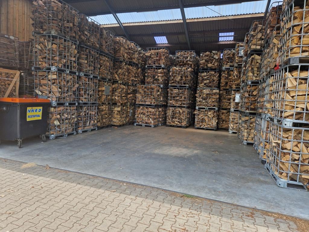 VOORJAARSDEAL Haardhout om direct te stoken., Tuin en Terras, Haardhout, 6 m³ of meer, Ophalen of Verzenden, Beukenhout, Blokken